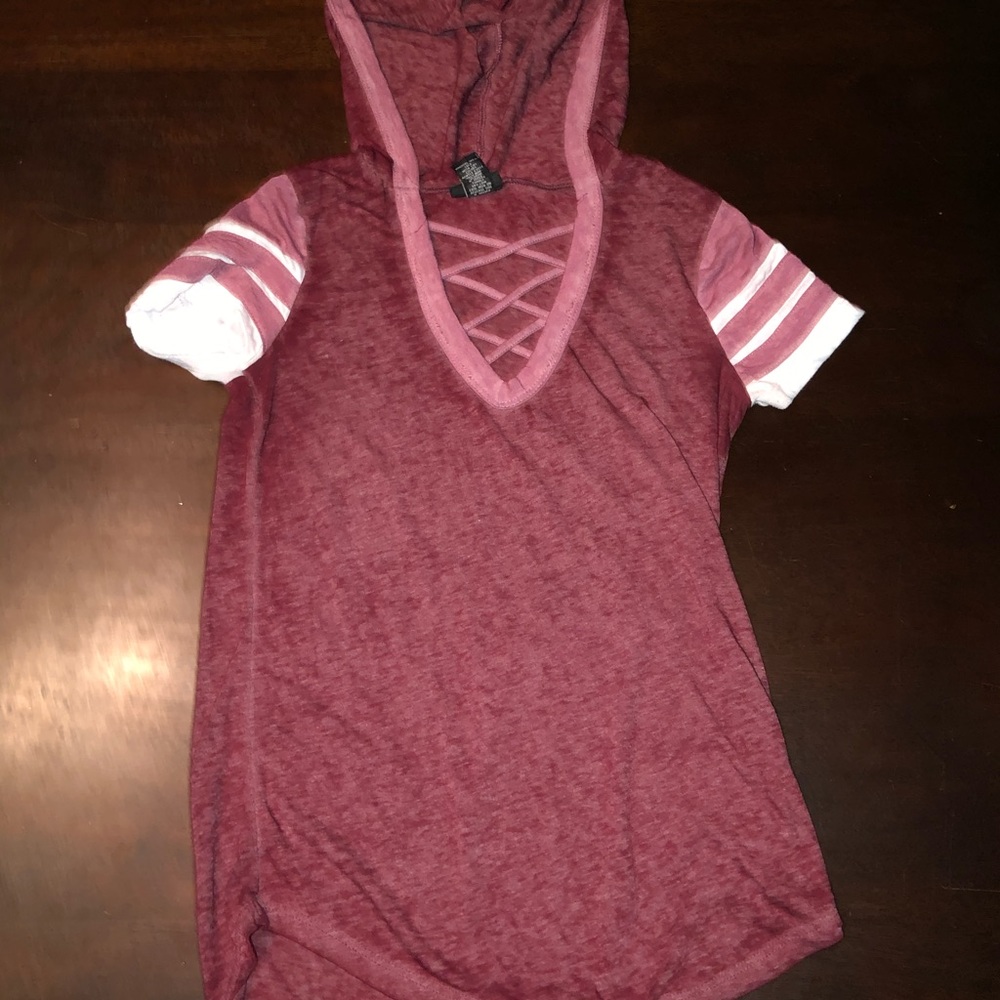 Rue21 shirt with hood